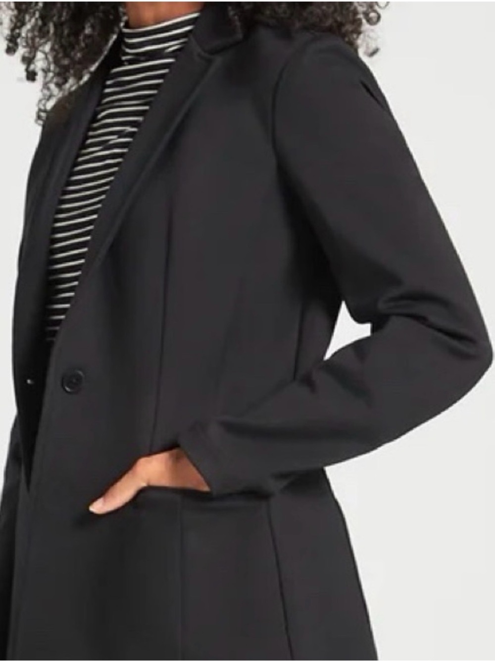 Betabrand Classic Blazer Single button Stretch Ponte NWOT